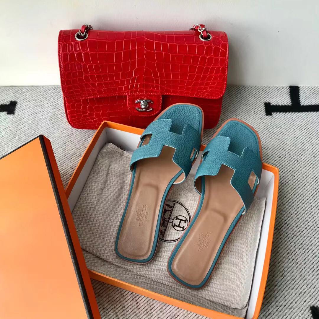 에르메스 올수공 오란 슬리퍼 샌들 토고 13